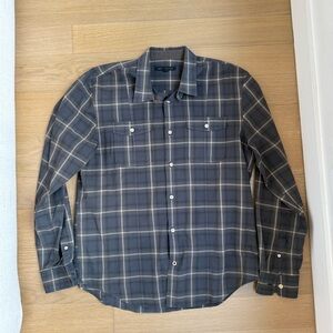 John Varvatos plaid shirt